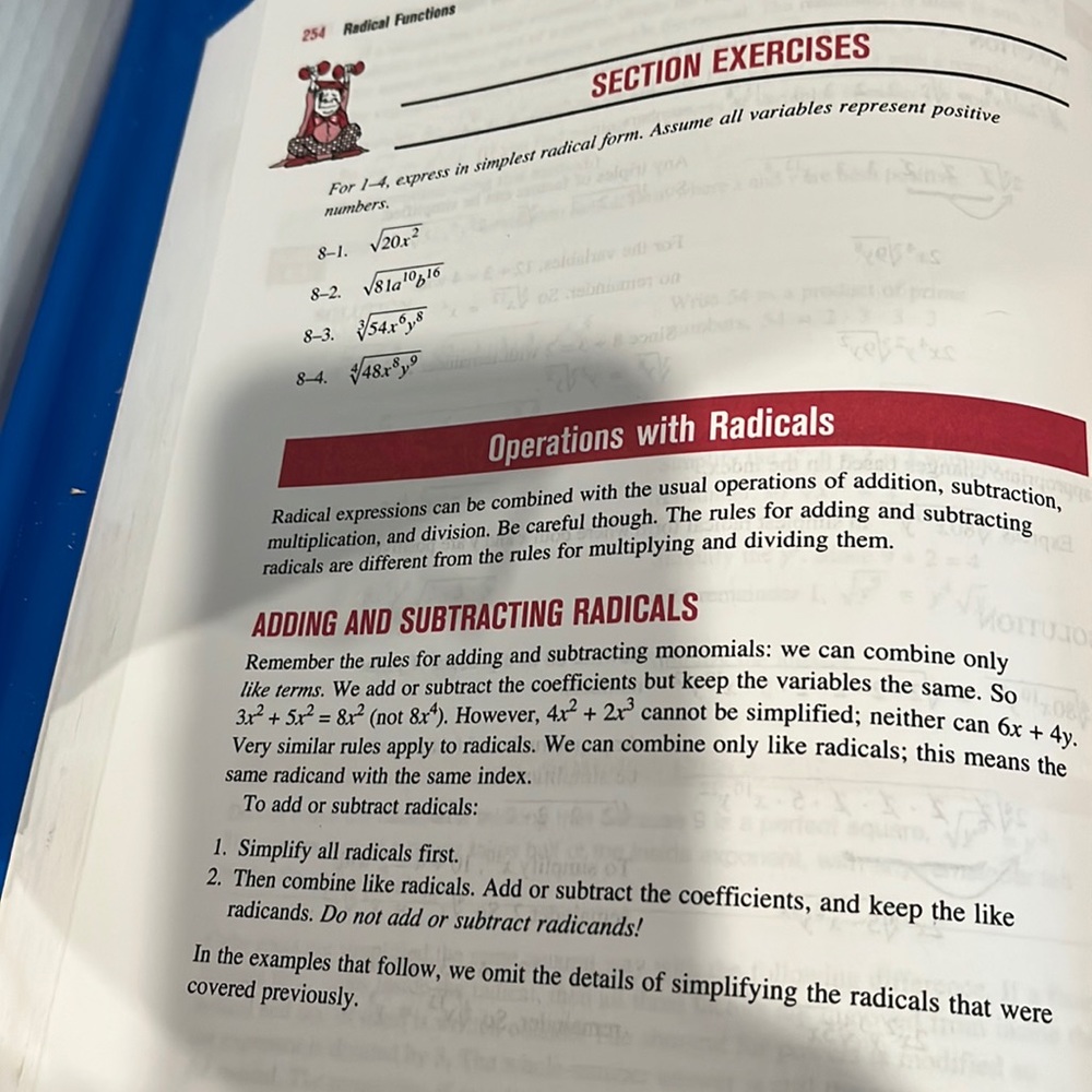Barons E-Z Algebra 2 Book - Picture 3 of 5